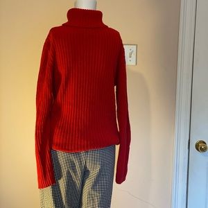 5/$20 Faded Glory Red Turtleneck Sweater